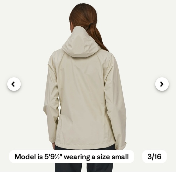 Patagonia Women's torrentshell rain jacket - Picture 3 of 12